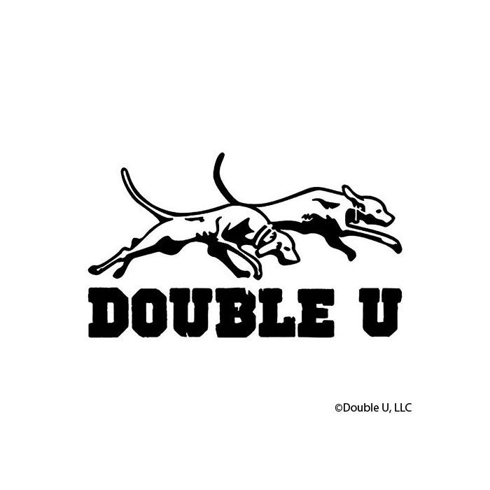 Double U Hunting Supply Dogs Decal