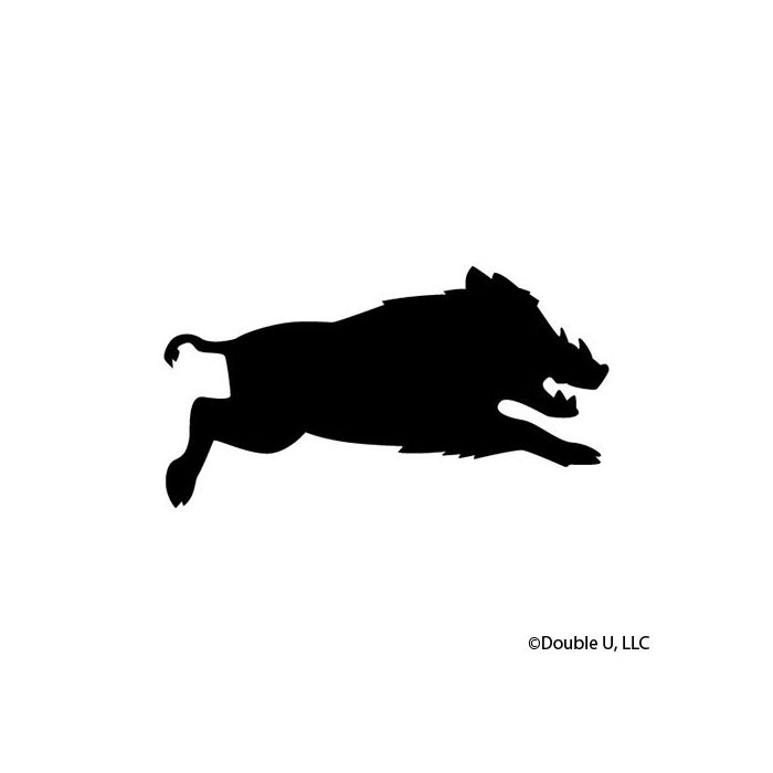 Hog Running Decal
