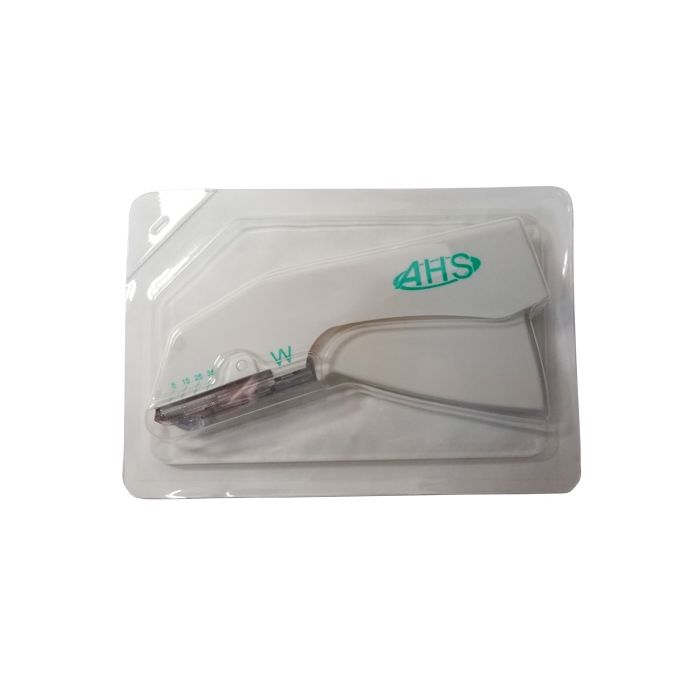 Disposable Skin Stapler with 35 wide stainless Steel Staples