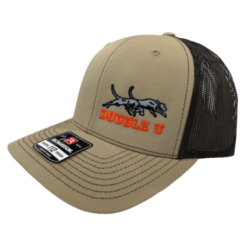 Double U Richardson 112 Khaki with Coffee Mesh