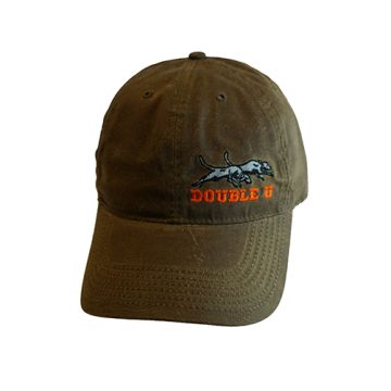Double U Richardson 435 Brown Waxed Water Repellent Cap