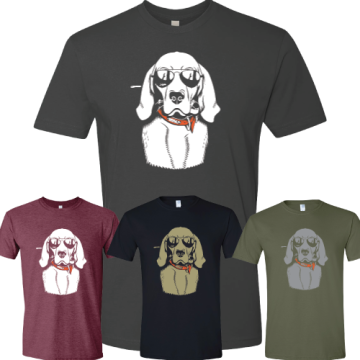 Double U 'Aviator Dog' Shirt