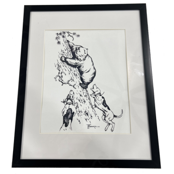 Bear Tree - commissioned by Tom Mansanarez