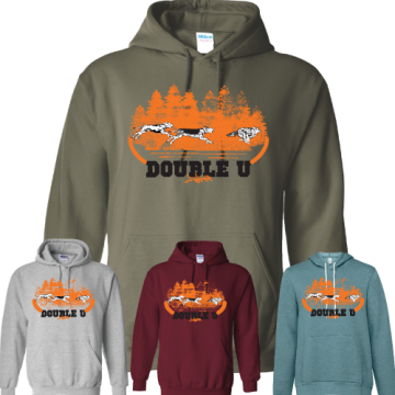 Double U 'Run the Woods Coyote' Hound Sweatshirt