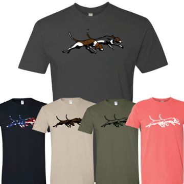 Double U Running Dogs T-Shirt