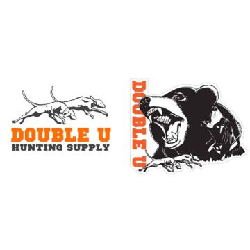 Double U Hunting Supply Bear vs Hound Sticker