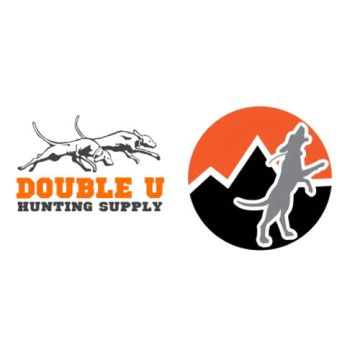 Double U Retro Sunrise Hound Hunting Sticker