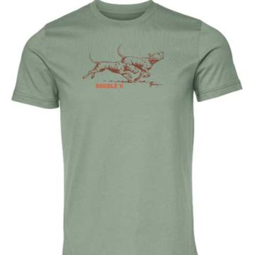 Double U "Tom Mansanarez" Running Dog Logo T-shirt