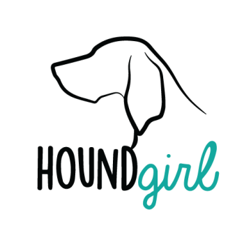 Hound Girl Premium Decal