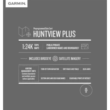 2024-2025 Garmin Huntview Plus GPS Hunting Card