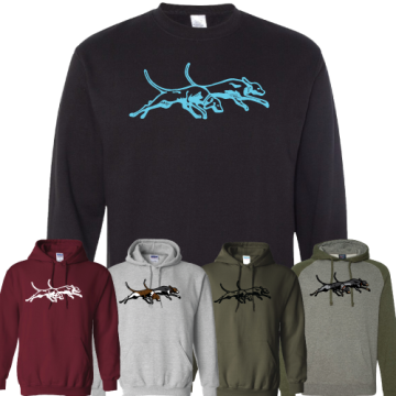 Double U Dogs Ladies Sweatshirt