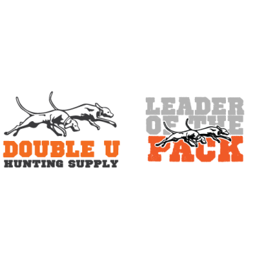 Double U Leader of the Pack Hound Hunting Sticker