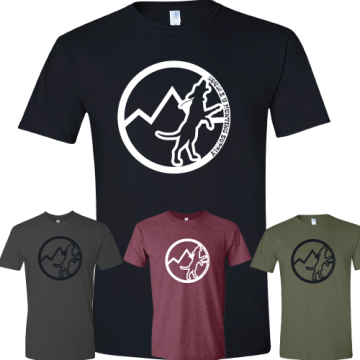 Double U 'Retro Sunrise' Hound T-Shirt