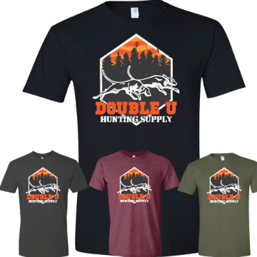 Double U 'Run Like Wildfire' Hound T-Shirt