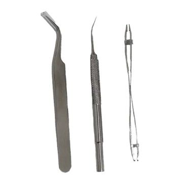 3 Piece Tweezer Kit