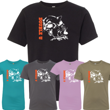Double U Youth 'Cougar vs Hound' Shirt