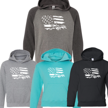 Double U Youth 'Ol' Glory' Hound Sweatshirt