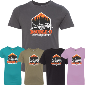 Double U Youth 'Run Like Wildfire' Hound Shirt