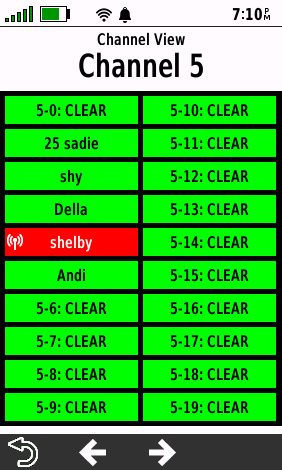 Alpha 300 channel view